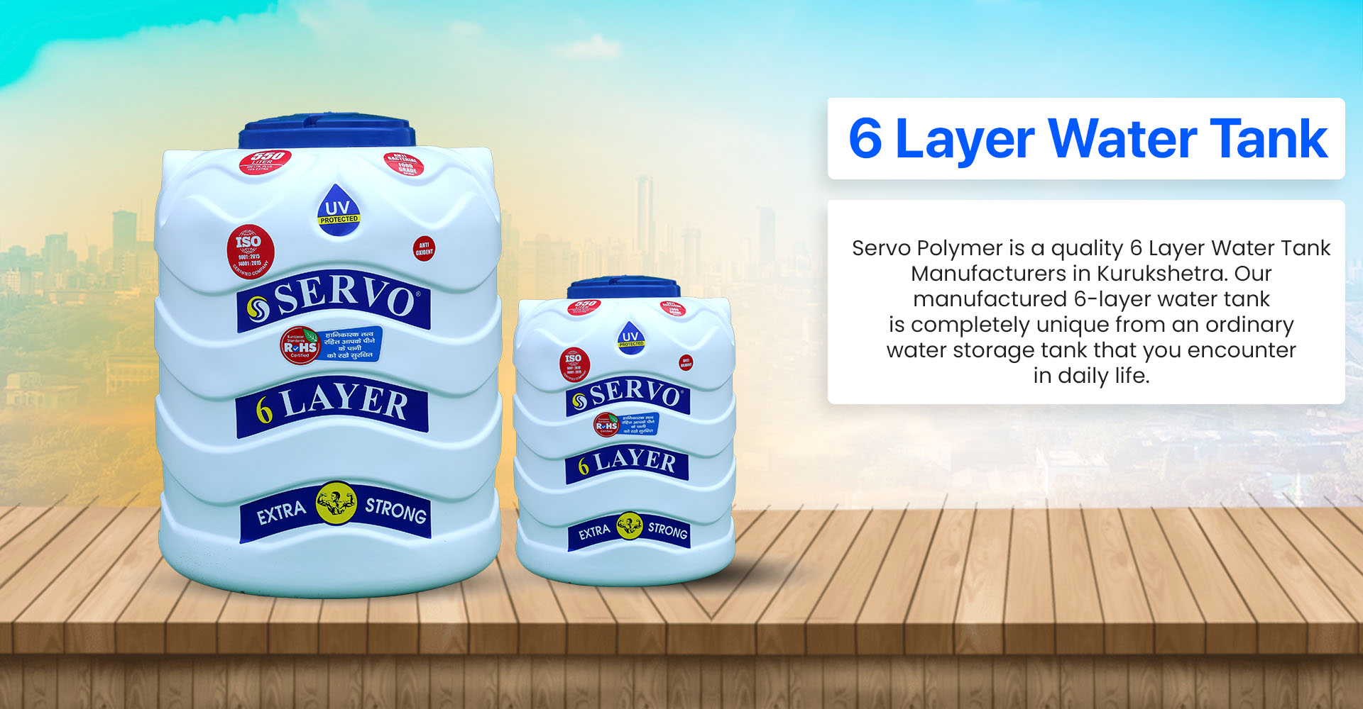 6 Layer Water Tank